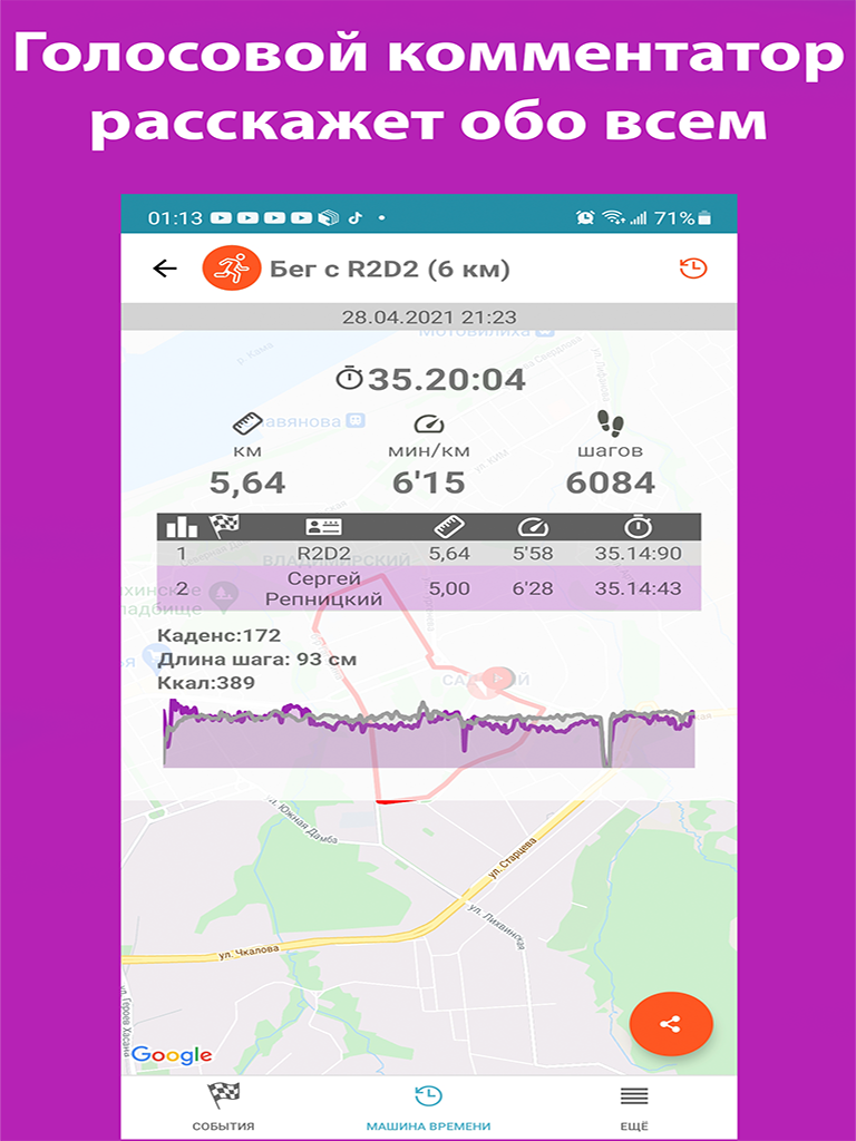 Изображение:  SportUp:GPS трекер(бег,ходьба,велосипед), челленджи, тренировочные планы