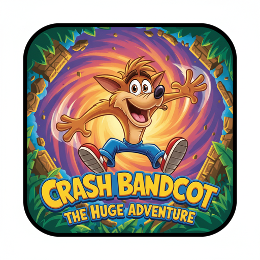 Crash The Huge Adventure | Крэш Бандикут GameBoy — иконка