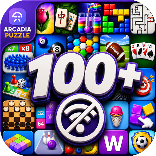 Arcadia Puzzle — игры без интернета — иконка