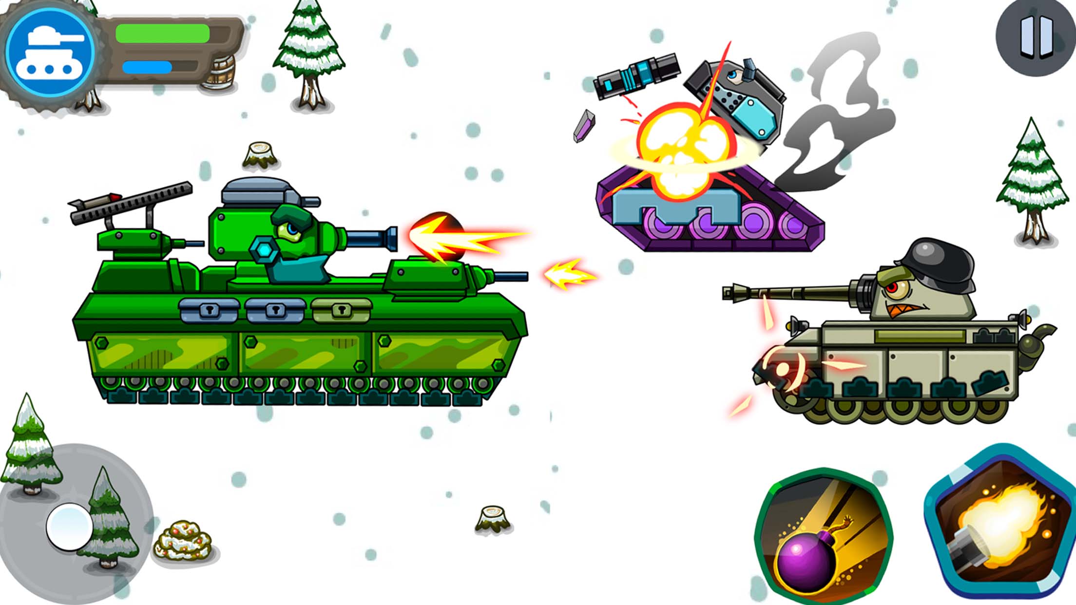 Изображение: Tank Battle: Танчики