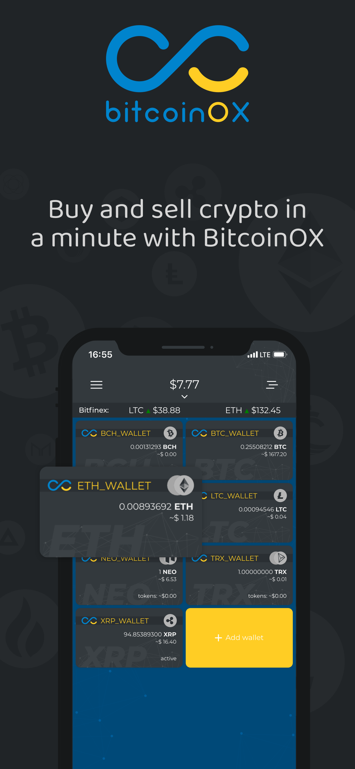 Изображение: Bitcoin Wallet Крипто кошелек