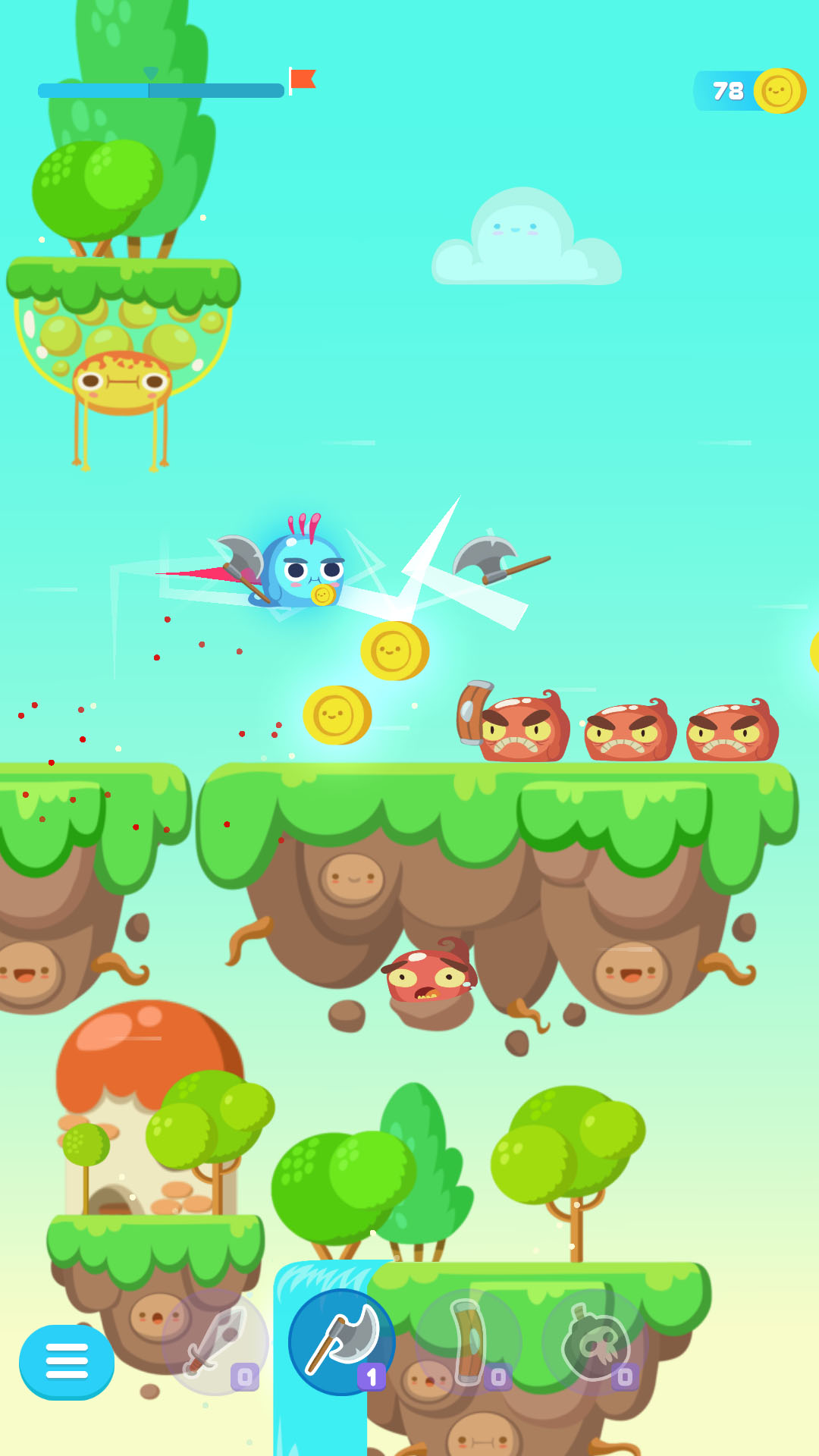 Jumping Slime : Hero Game скачать бесплатно Экшен на Android из каталога  RuStore от Game Development Bureau