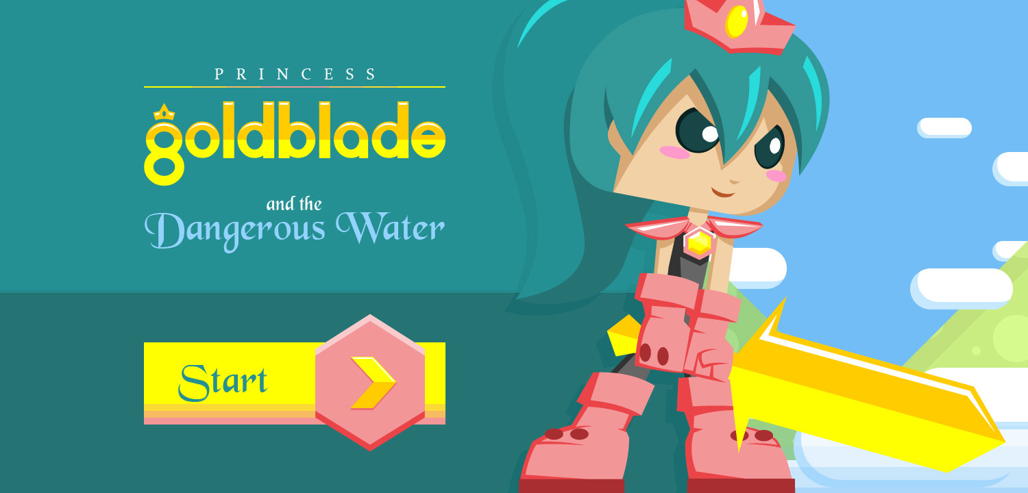 Princess Goldblade and the Dangerous Waters скачать бесплатно Экшен на  Android из каталога RuStore от Фишзон Никита Максимович