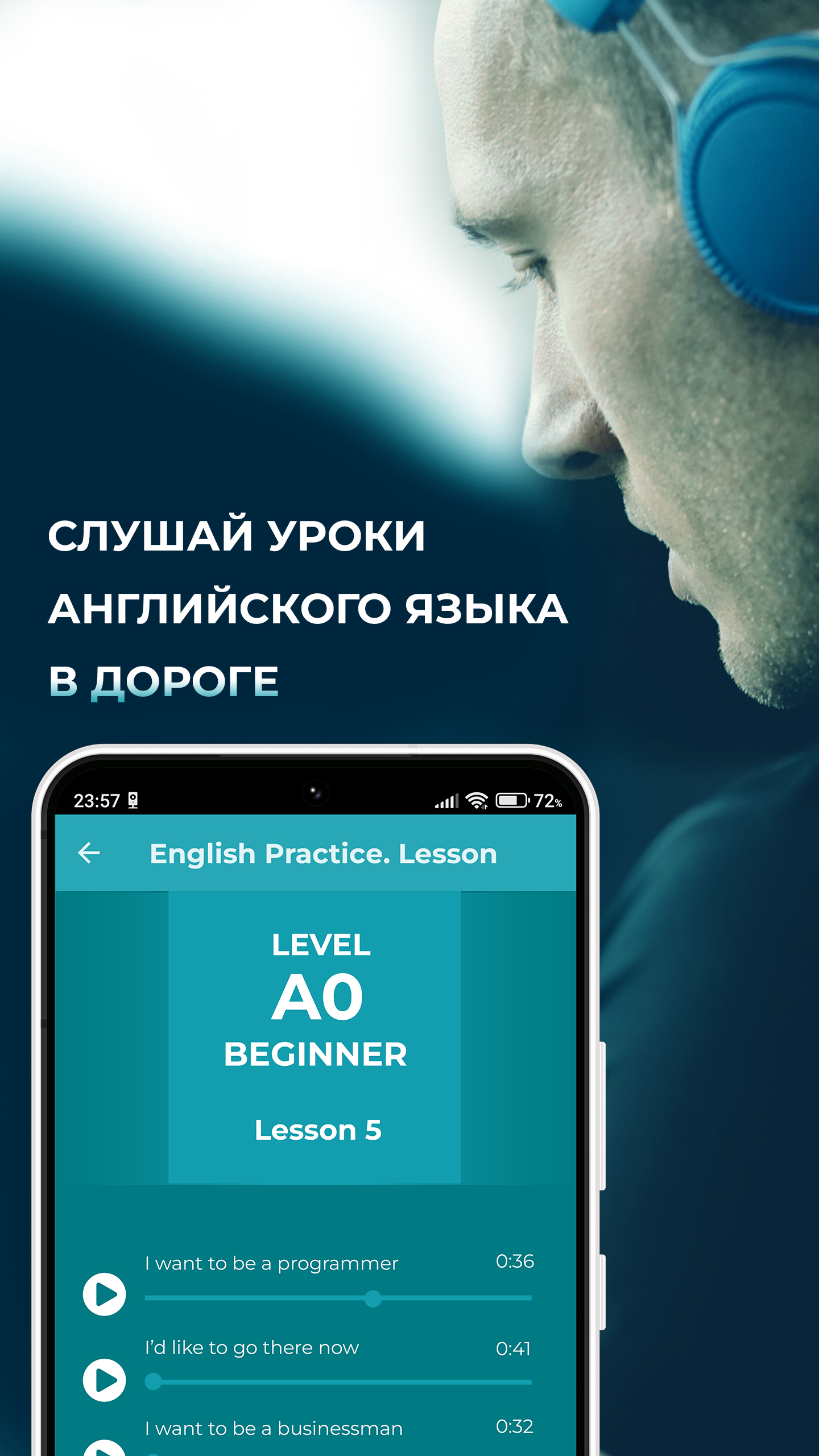 English Practice для начинающих (A0 - Beginner) скачать бесплатно Образование на Android из каталога RuStore от Щекарев Евгений Вячеславович