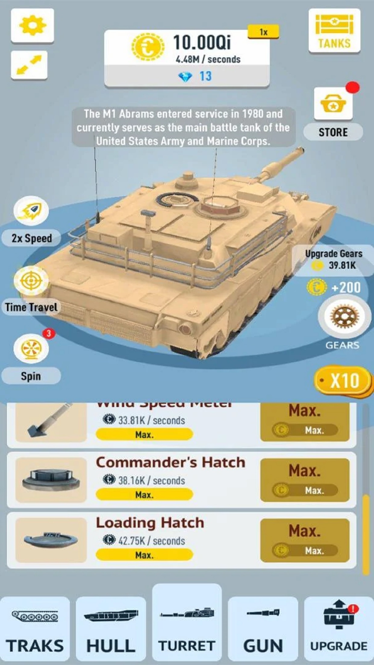 Idle Tanks 3D Game скачать бесплатно Симуляторы на Android из каталога  RuStore от Бруялов Андрей Николаевич