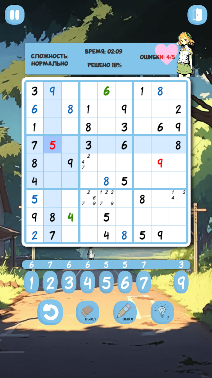 Аниме судоку скачать бесплатно Головоломки на Android из каталога RuStore  от Сущеня Александр Викторович