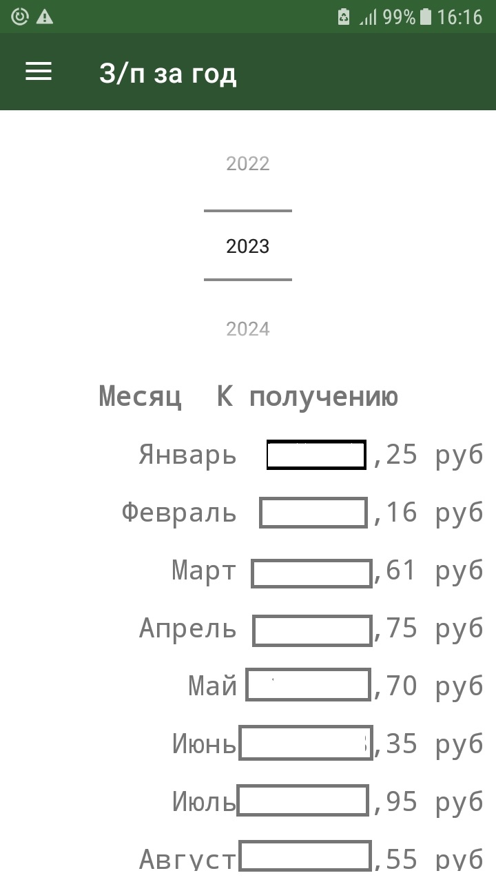 Заработная плата вахтовика скачать бесплатно Финансы на Android из каталога  RuStore от Утарбаев Ринат Марванович