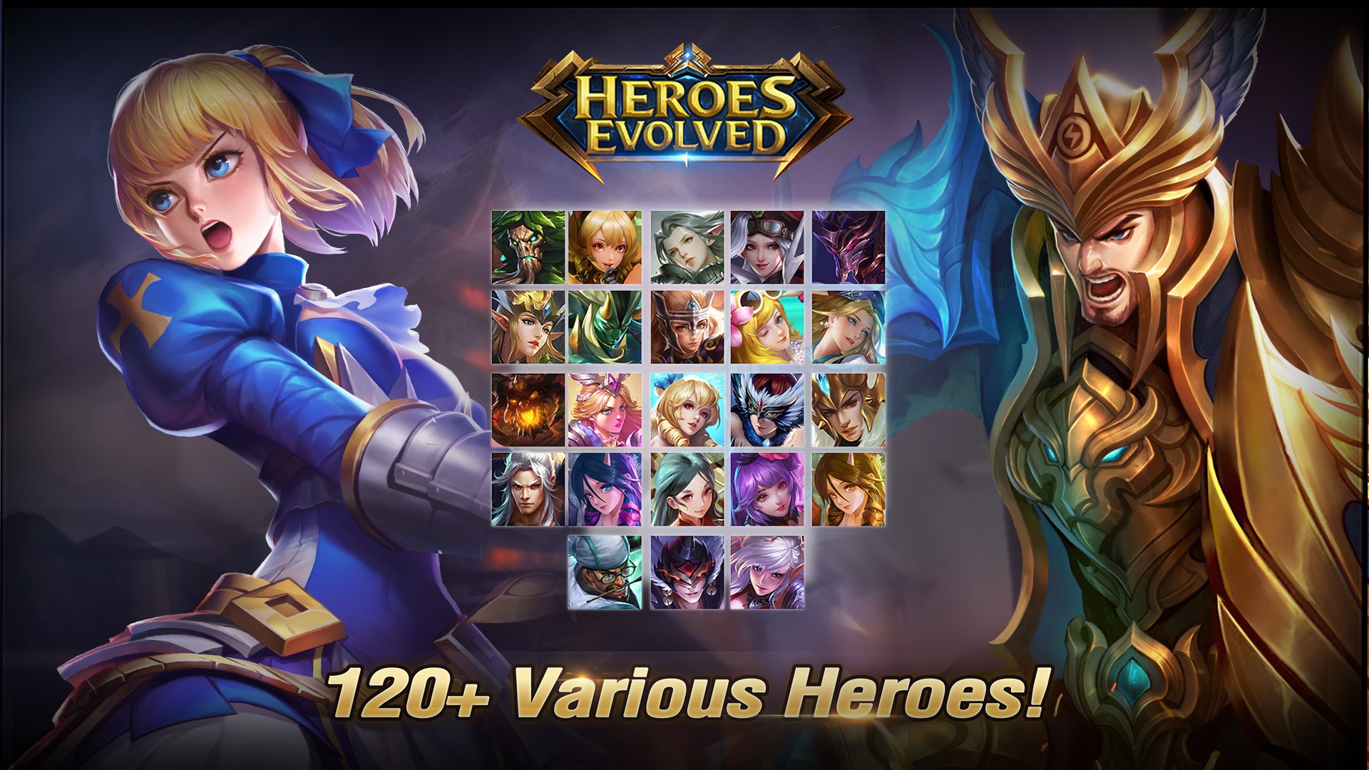 Heroes Evolved скачать бесплатно Стратегии на Android из каталога RuStore  от Netdragon Websoft Inc