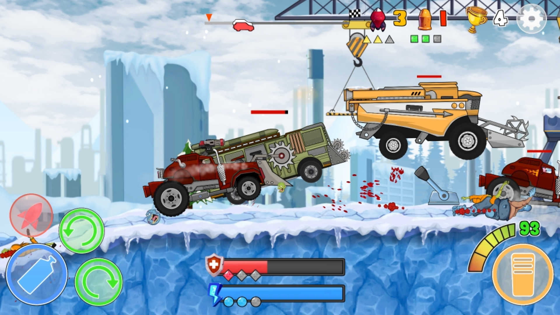 Zombie Crash Racing: Зомби Гонки – Скачать Приложение Для Android.