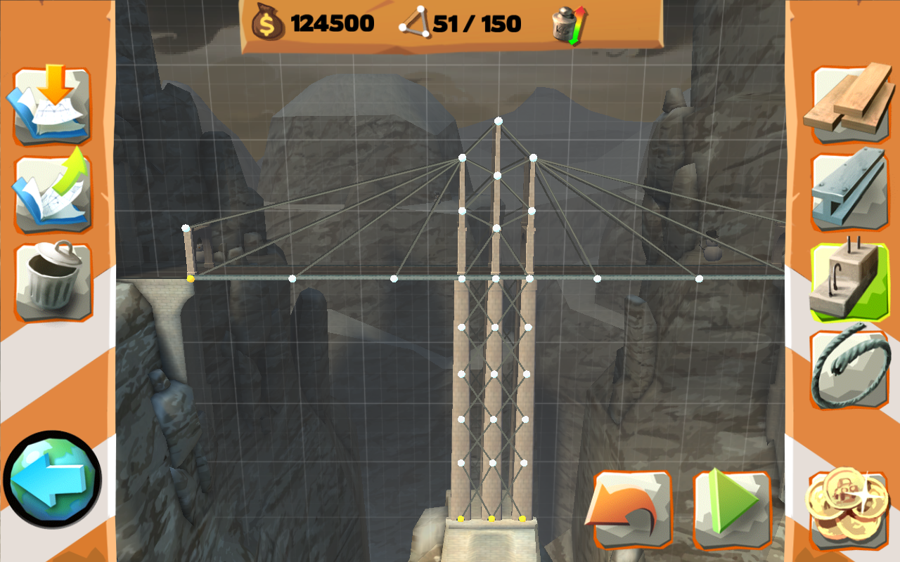 Bridge Constructor Playground скачать бесплатно Головоломки на Android из  каталога RuStore от Headup