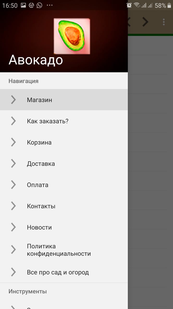 Авокадо скачать бесплатно Еда и напитки на Android из каталога RuStore от  Гордиенко Николай Николаевич