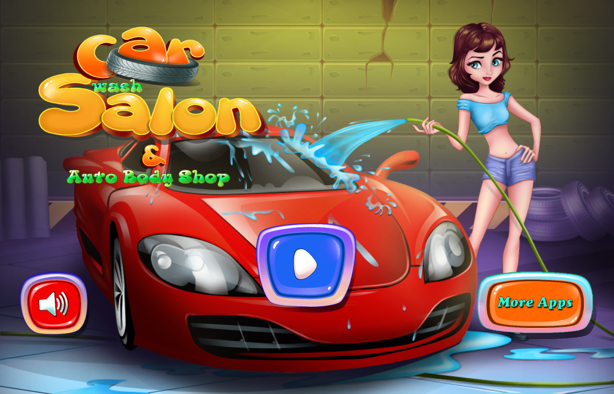 Car Wash Salon Auto Body Shop скачать бесплатно Детские на Android из  каталога RuStore от romeLab