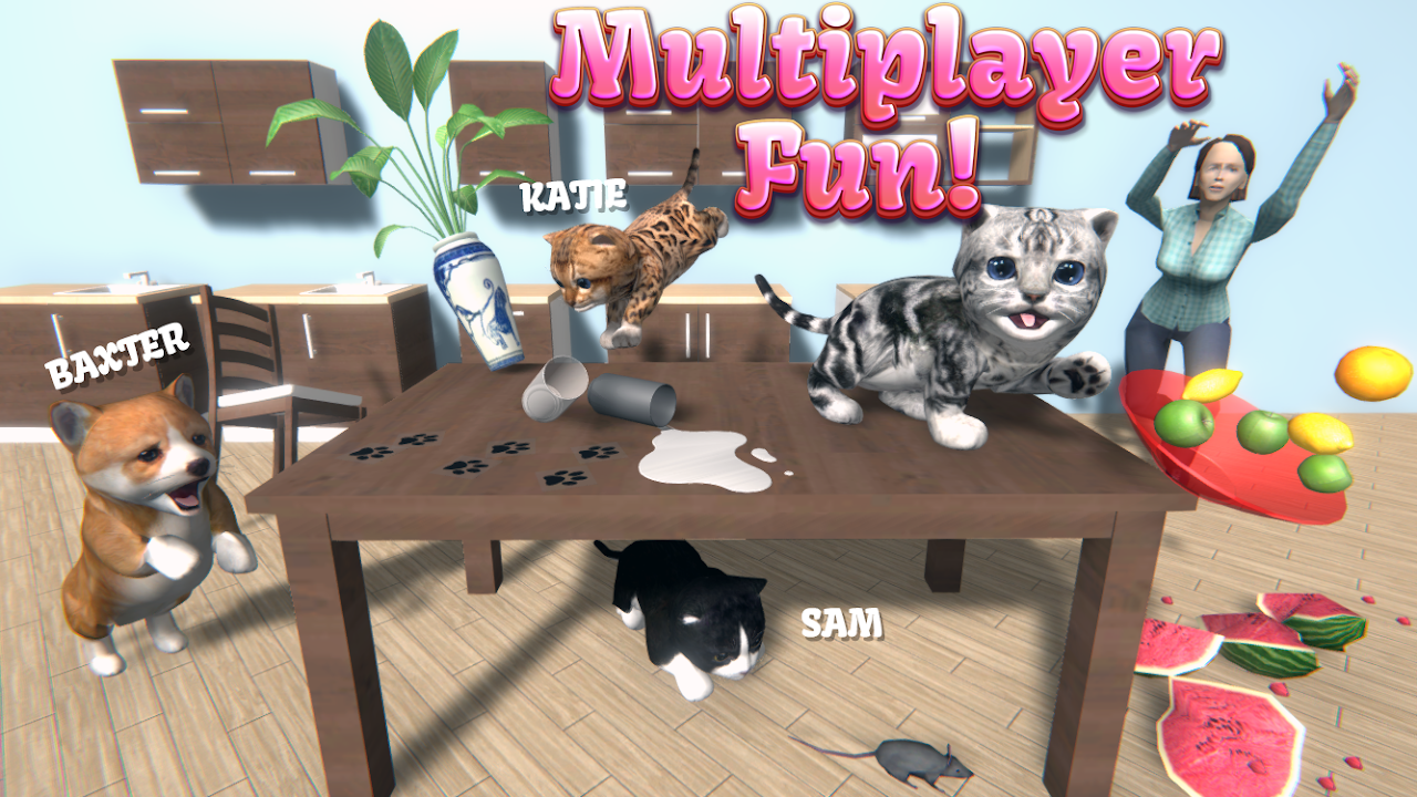 Cat Simulator - and friends скачать бесплатно Симуляторы на Android из  каталога RuStore от mobile apps ltd