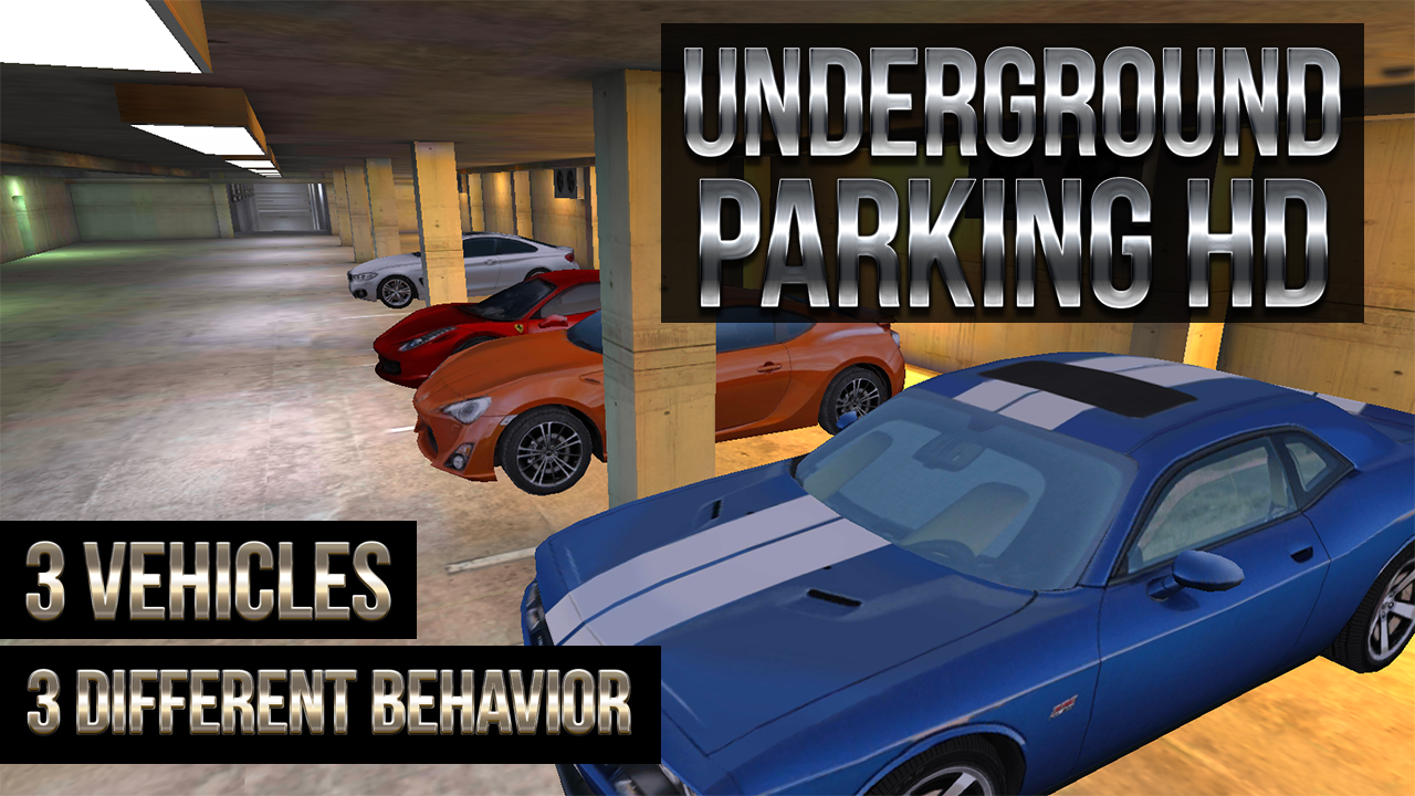 UNDERGROUND PARKING HD скачать бесплатно Симуляторы на Android из каталога  RuStore от Jogaloca