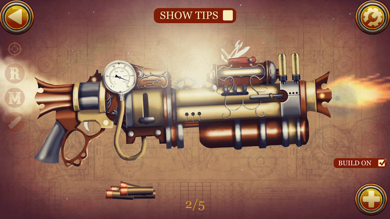 Steampunk Weapons Simulator скачать бесплатно Симуляторы на Android из  каталога RuStore от eWeapons