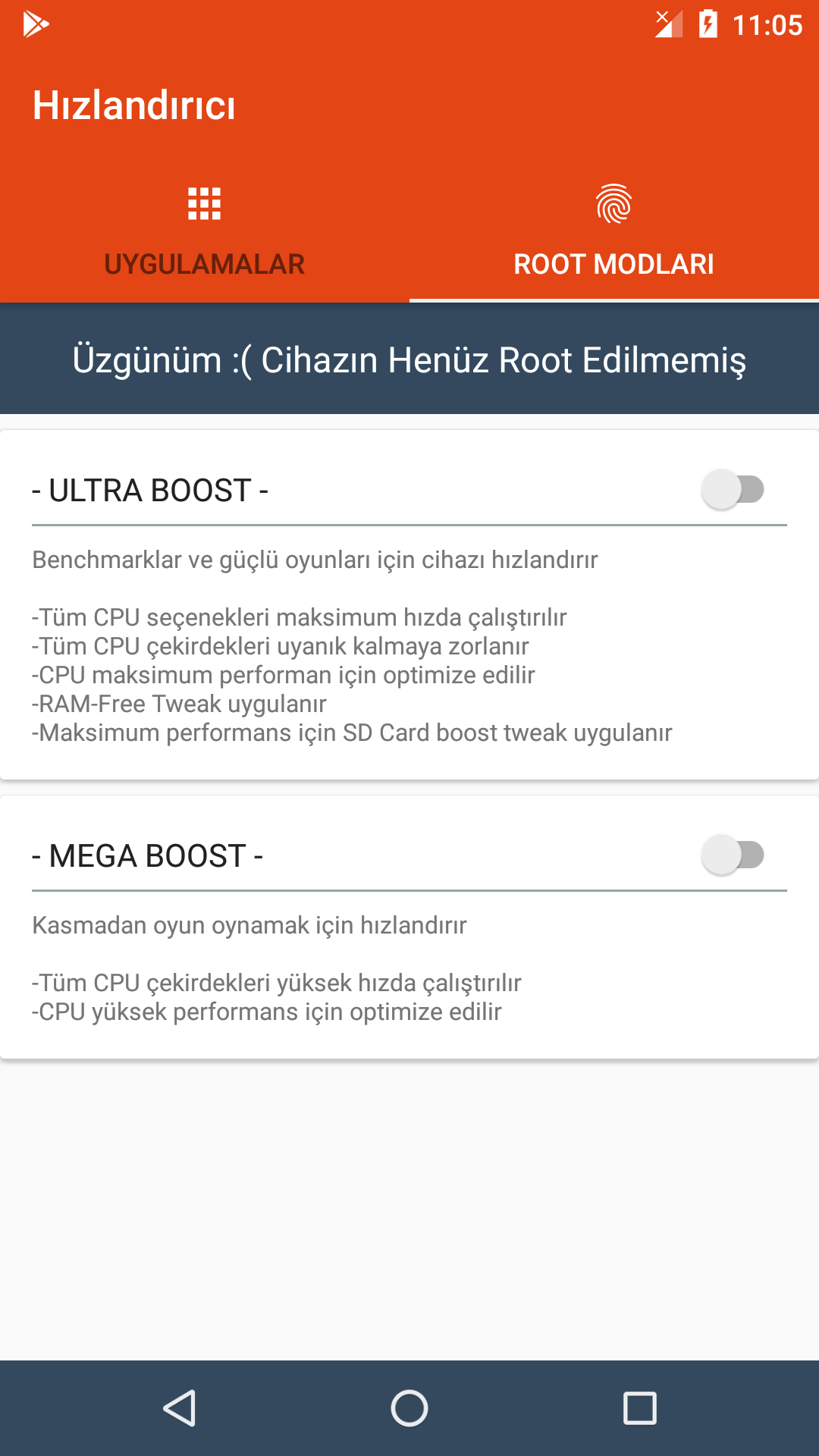 Game Booster Pro [No Root] скачать бесплатно Полезные инструменты на Android  из каталога RuStore от NOT_SIGNED_UP