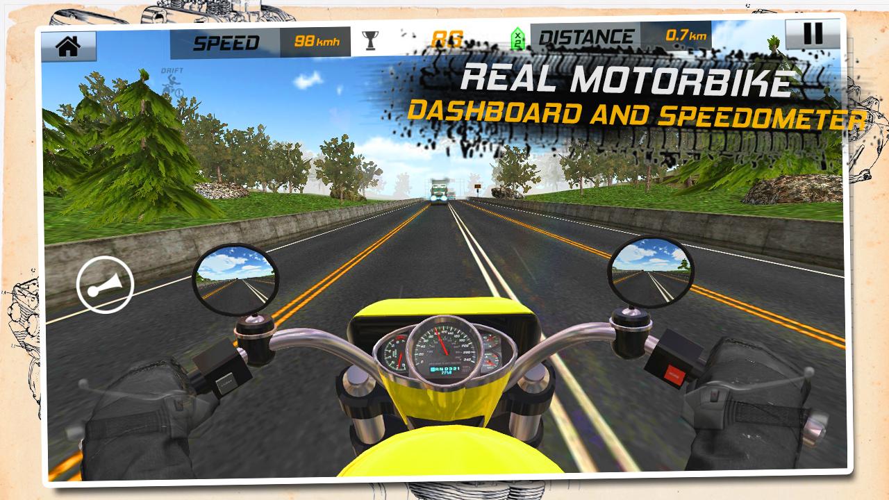 Traffic Rider скачать бесплатно Гоночные на Android из каталога RuStore от  ATL STUDIO