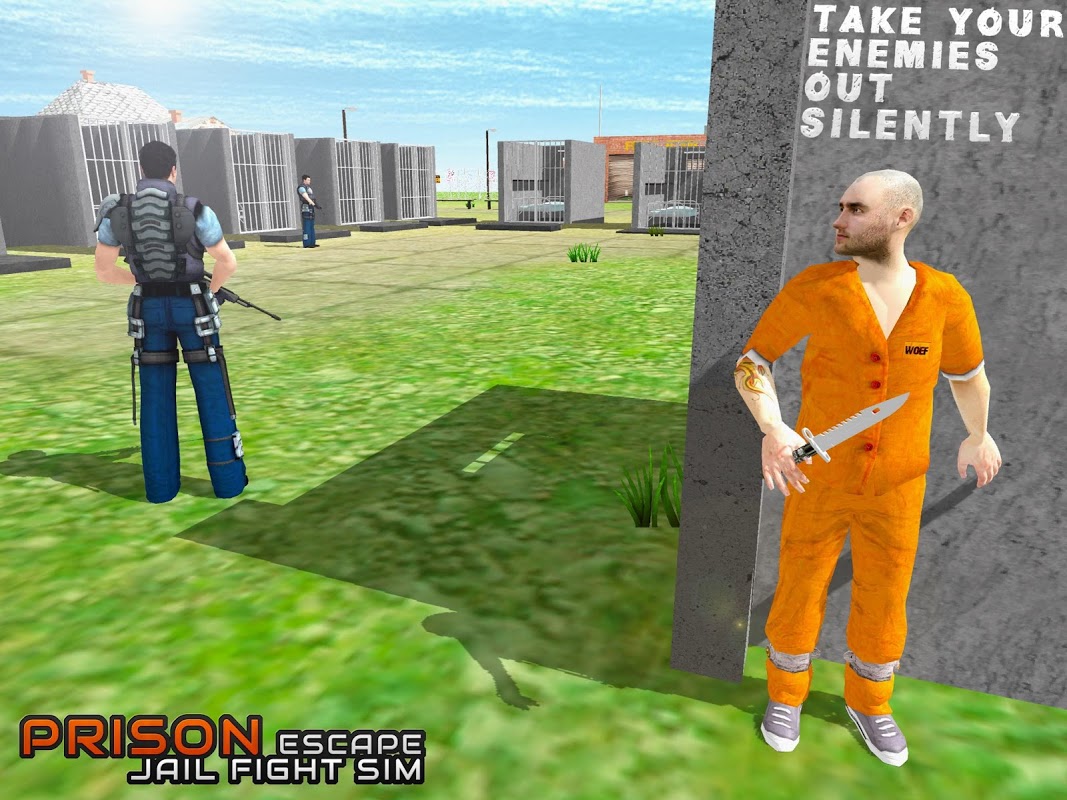 Prison Escape Jail Fight Sim скачать бесплатно Экшен на Android из каталога  RuStore от greenchillistudios