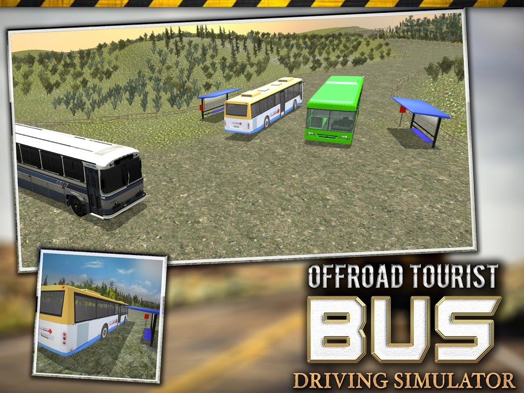 Offroad Tourist Bus Driving 3D скачать бесплатно Симуляторы на Android из  каталога RuStore от MegaByte Studios