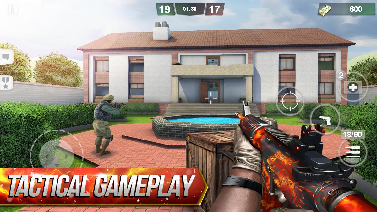 Critical Battle Strike: Free Online Shooting Games скачать бесплатно Экшен  на Android из каталога RuStore от Hazmob