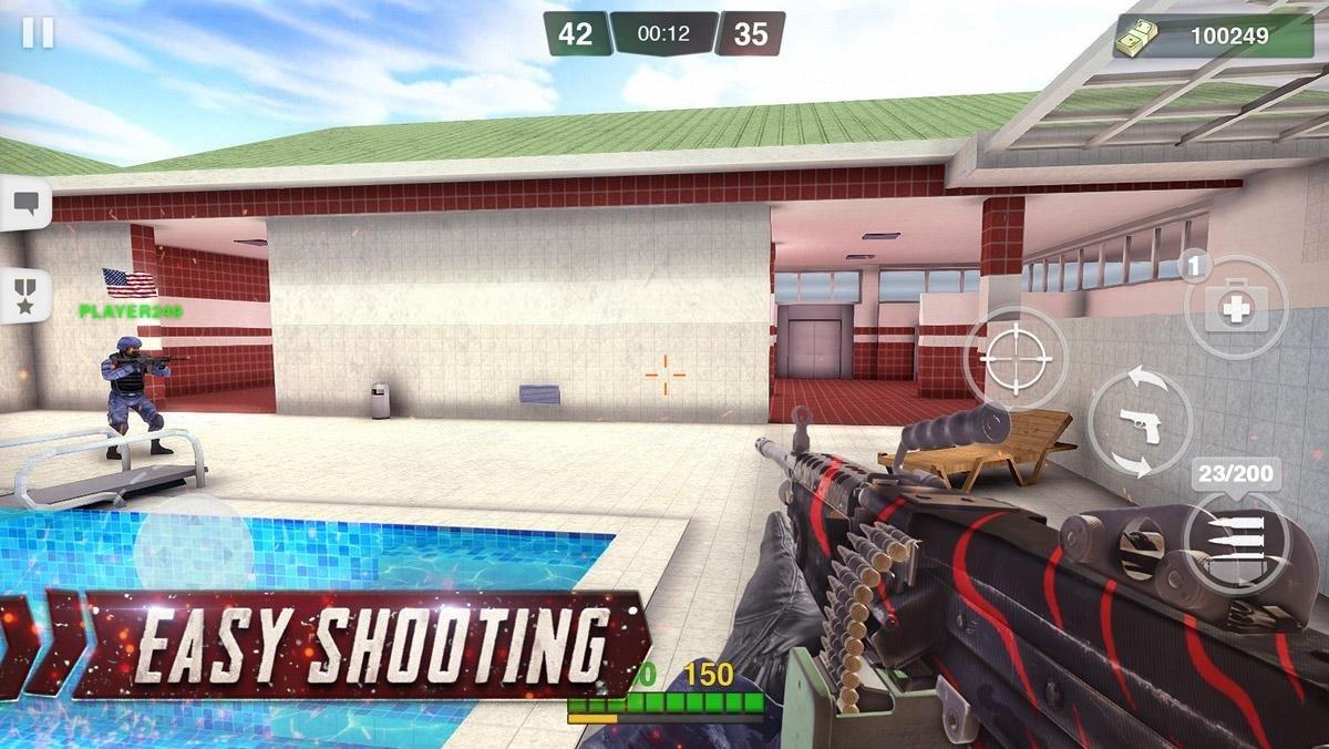 Critical Battle Strike: Free Online Shooting Games скачать бесплатно Экшен  на Android из каталога RuStore от Hazmob