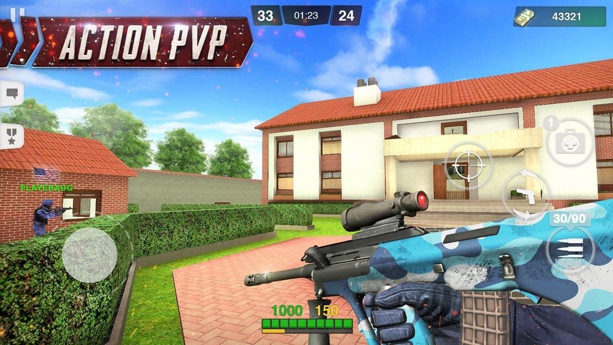 Critical Battle Strike: Free Online Shooting Games скачать бесплатно Экшен  на Android из каталога RuStore от Hazmob