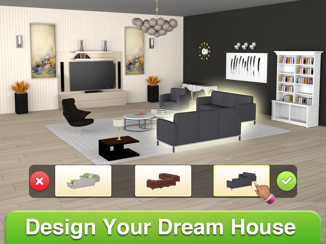 My Home Makeover - Design Your Dream House Games скачать бесплатно  Головоломки на Android из каталога RuStore от Holy Cow Studio