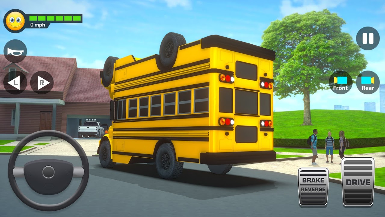 Super High School Bus Driving Simulator 3D - 2021 скачать бесплатно  Симуляторы на Android из каталога RuStore от Games2win.com