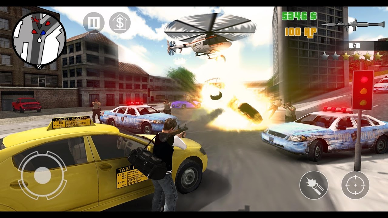 Clash of Crime Mad San Andreas скачать бесплатно Экшен на Android из  каталога RuStore от CactusGamesCompany