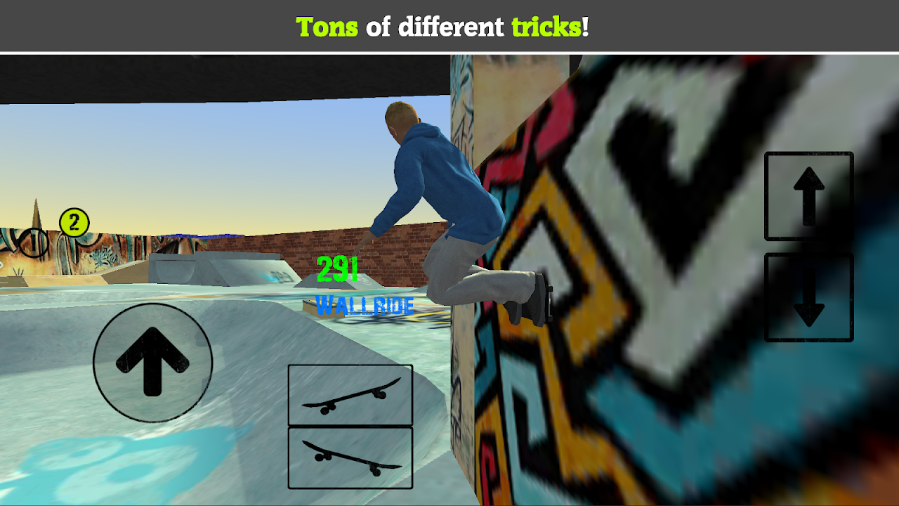 Skateboard FE3D 2 - Freestyle Extreme 3D скачать бесплатно Симуляторы на  Android из каталога RuStore от EnJen Games