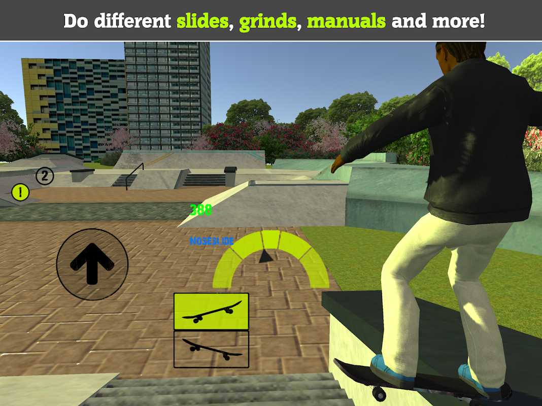 Skateboard FE3D 2 - Freestyle Extreme 3D скачать бесплатно Симуляторы на  Android из каталога RuStore от EnJen Games