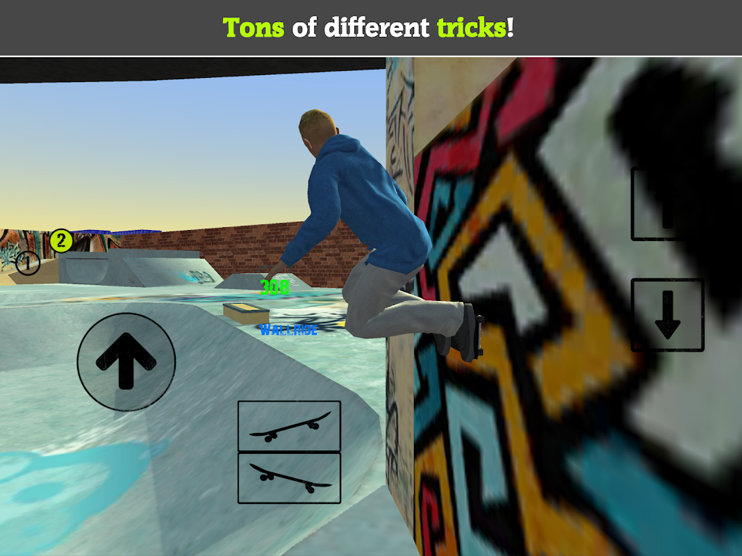 Skateboard FE3D 2 - Freestyle Extreme 3D скачать бесплатно Симуляторы на  Android из каталога RuStore от EnJen Games