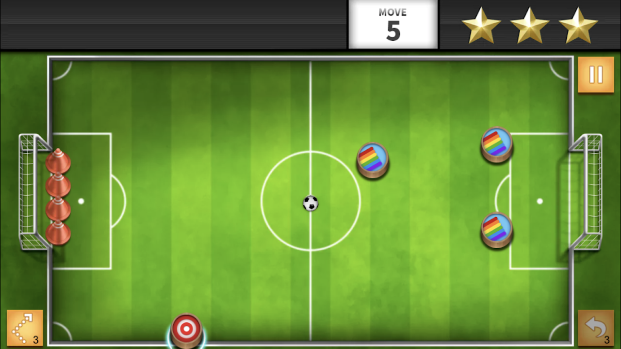 Football Striker King скачать бесплатно Спортивные на Android из каталога  RuStore от mobirix