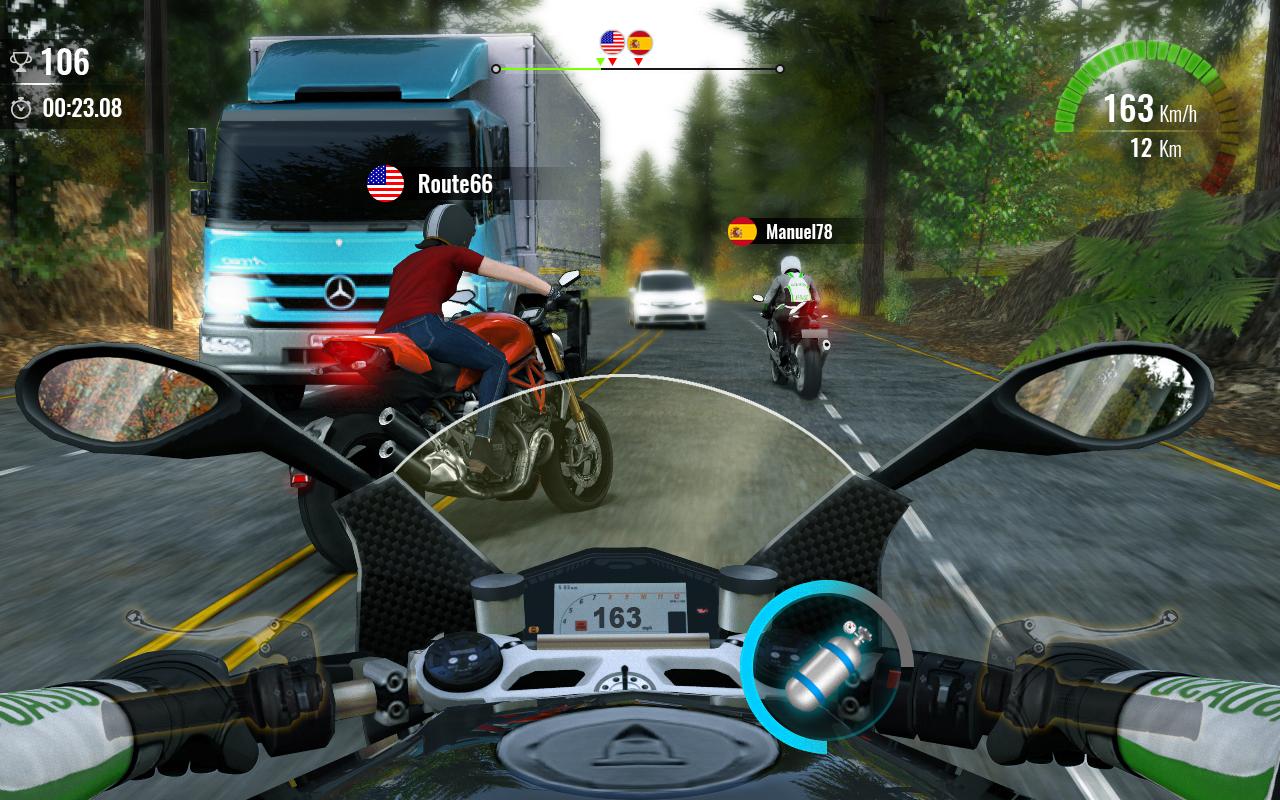 Moto Traffic Race 2: Multiplayer скачать бесплатно Гоночные на Android из  каталога RuStore от Play365