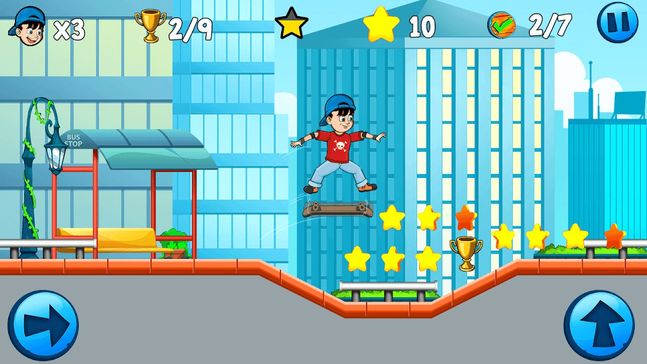 Skater Kid скачать бесплатно Спортивные на Android из каталога RuStore от  JetSynthesys Inc