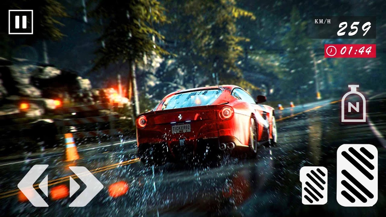 Racing in Ferrari :Unlimited Race Games 2020 скачать бесплатно Гоночные на  Android из каталога RuStore от Ticker 92