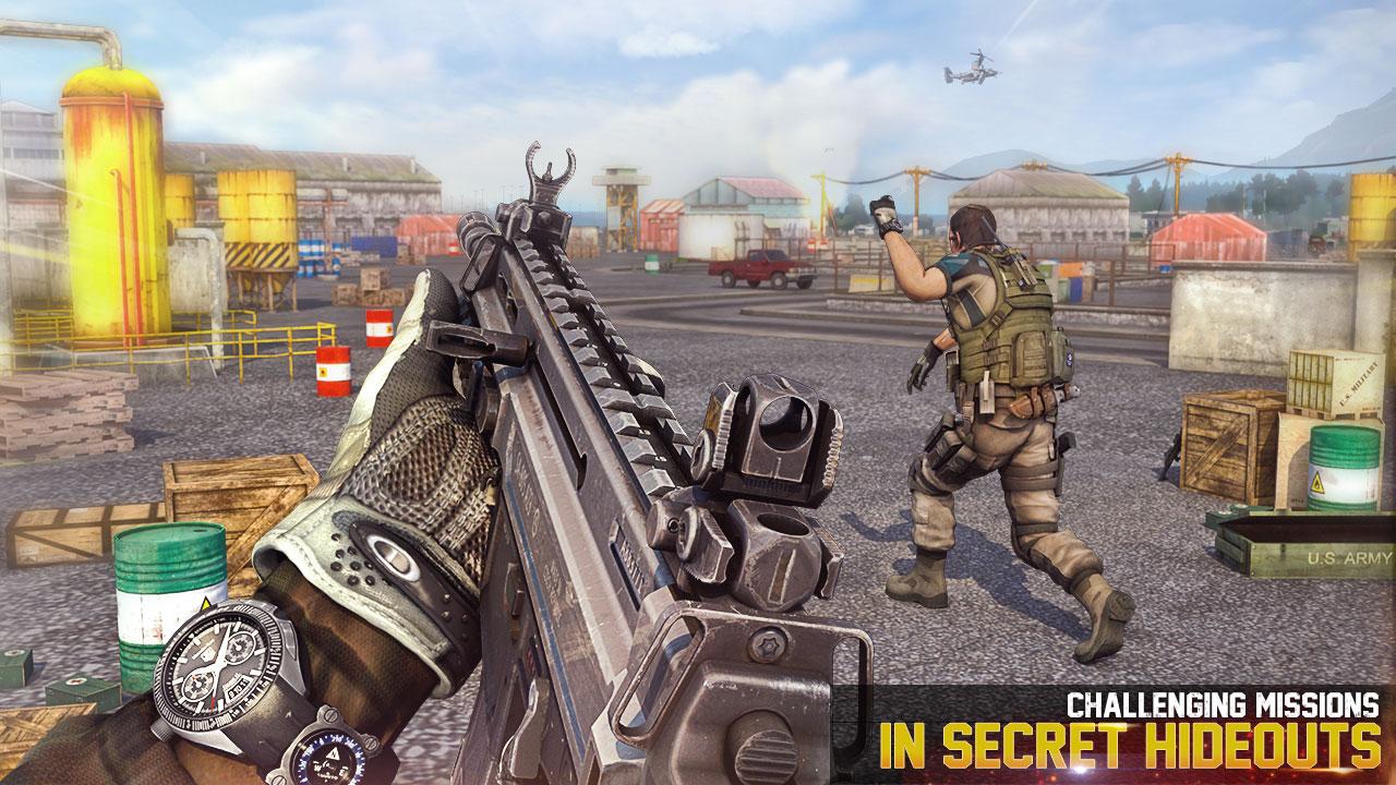 FPS Encounter Shooting скачать бесплатно Экшен на Android из каталога  RuStore от CupTie Fun Games