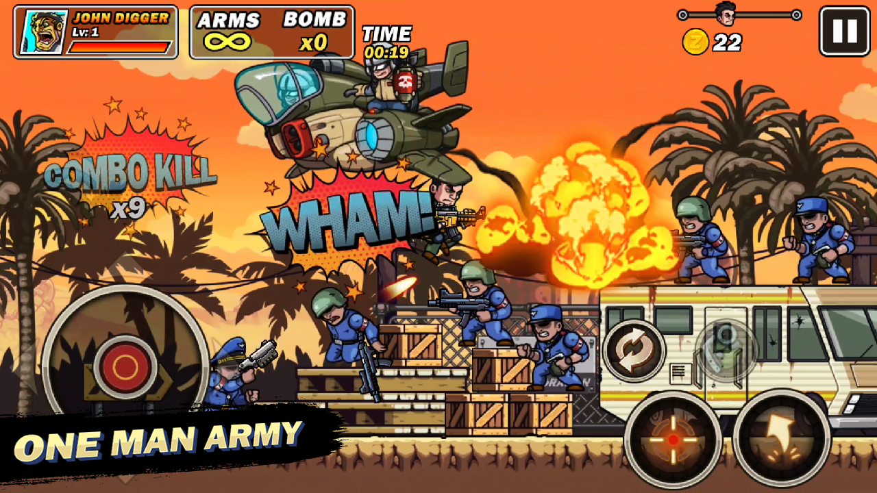 Metal Commando - Squad Metal Shooter скачать бесплатно Экшен на Android из  каталога RuStore от NZT Studio