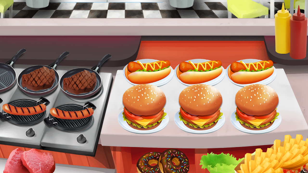 Cooking Games Restaurant Chef: Kitchen Fast Food скачать бесплатно  Симуляторы на Android из каталога RuStore от Meow Studios