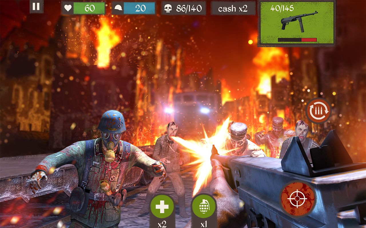 Zombie Call: Trigger 3D First Person Shooter Game скачать бесплатно Экшен  на Android из каталога RuStore от T-Bull