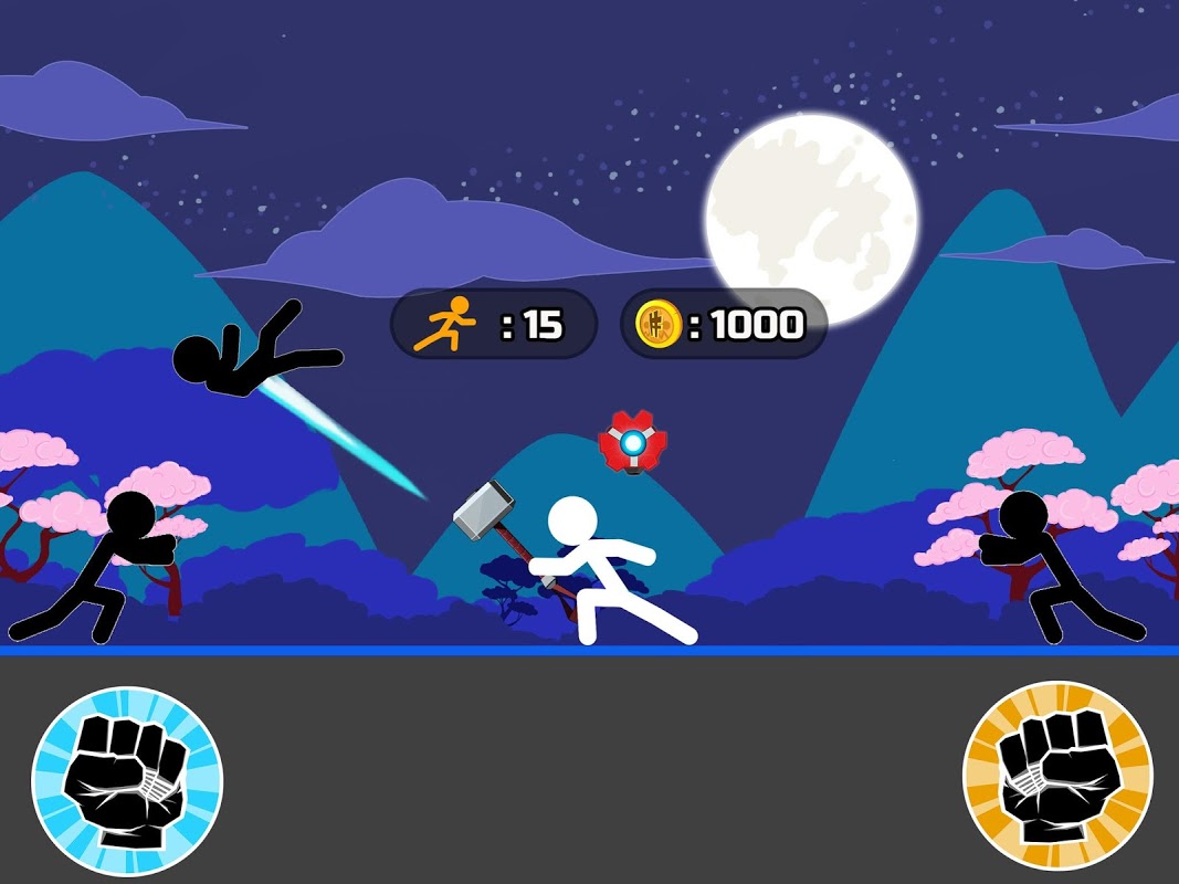 Stickman Fighter Epic Battle 2 скачать бесплатно Казуальные на Android из  каталога RuStore от PLAYTOUCH