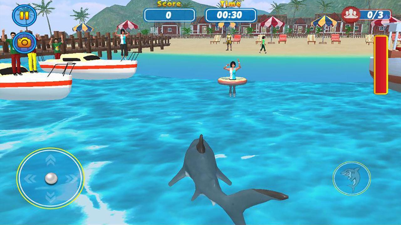 Shark Attack Wild Simulator скачать бесплатно Симуляторы на Android из  каталога RuStore от BigCode Games