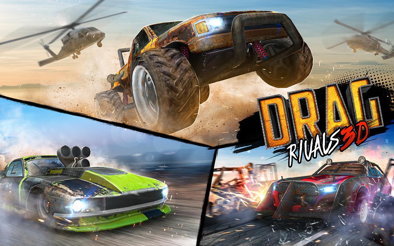 Drag Rivals 3D: Fast Cars & Street Battle Racing скачать бесплатно Гоночные  на Android из каталога RuStore от T-Bull