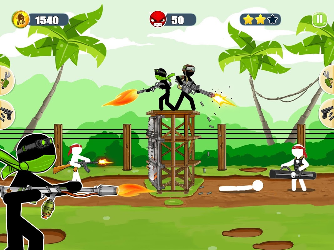 Stickman Army : The Resistance скачать бесплатно Стратегии на Android из  каталога RuStore от PLAYTOUCH