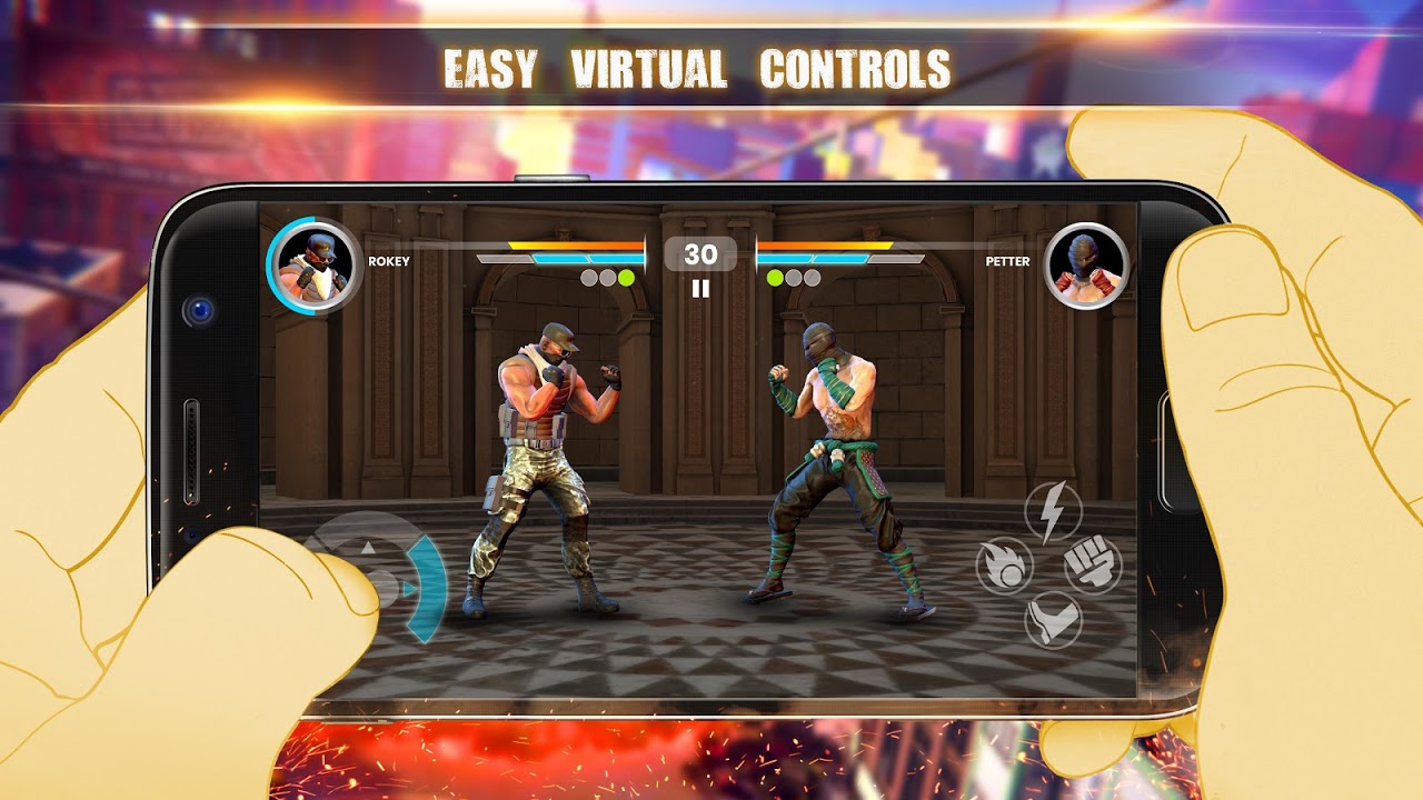 Deadly Fight : Classic Arcade Fighting Game скачать бесплатно Стратегии на  Android из каталога RuStore от Akash Maheshwari Games