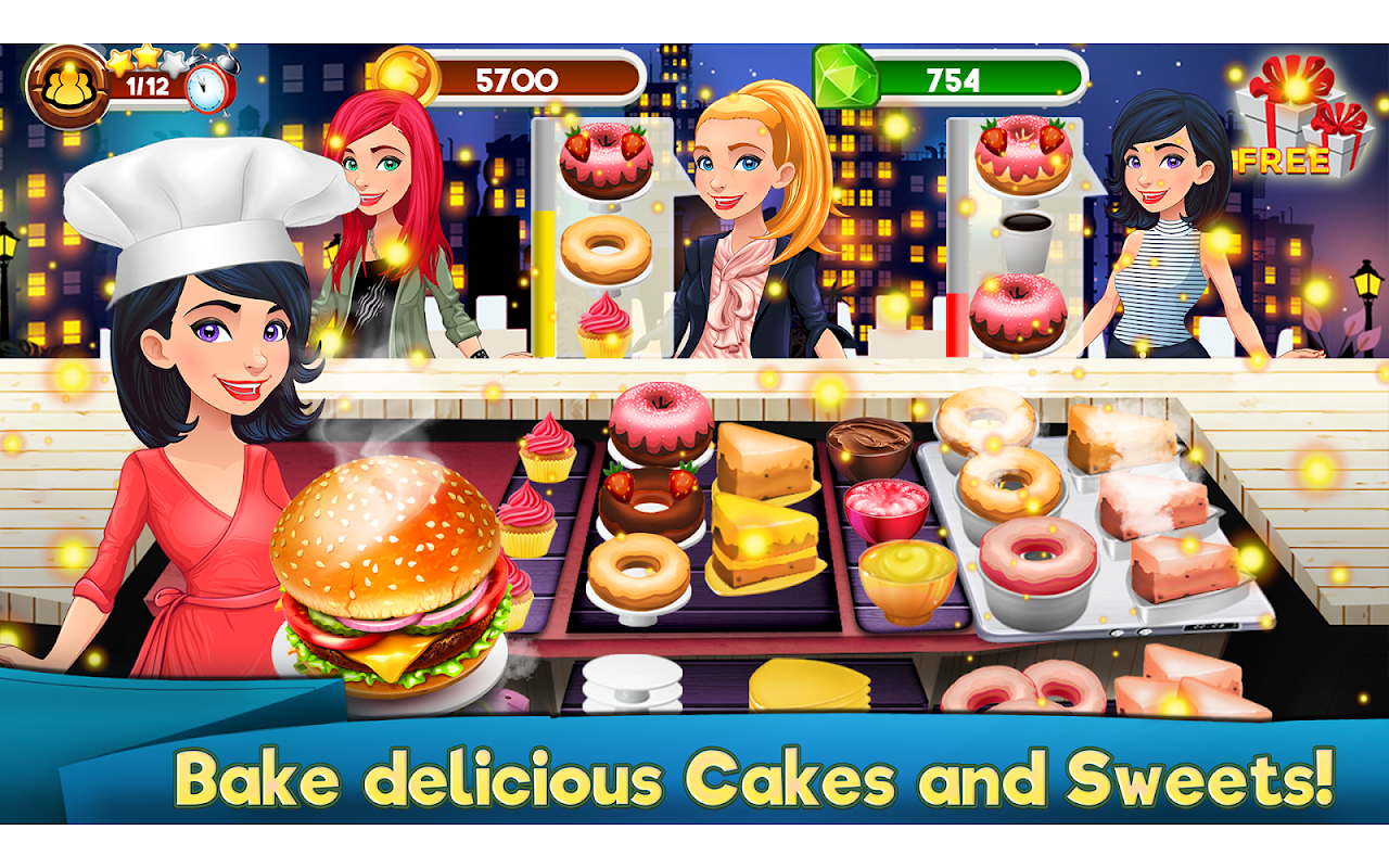 Cooking Games Restaurant Burger Chef Pizza Sushi скачать бесплатно  Симуляторы на Android из каталога RuStore от Meow Studios