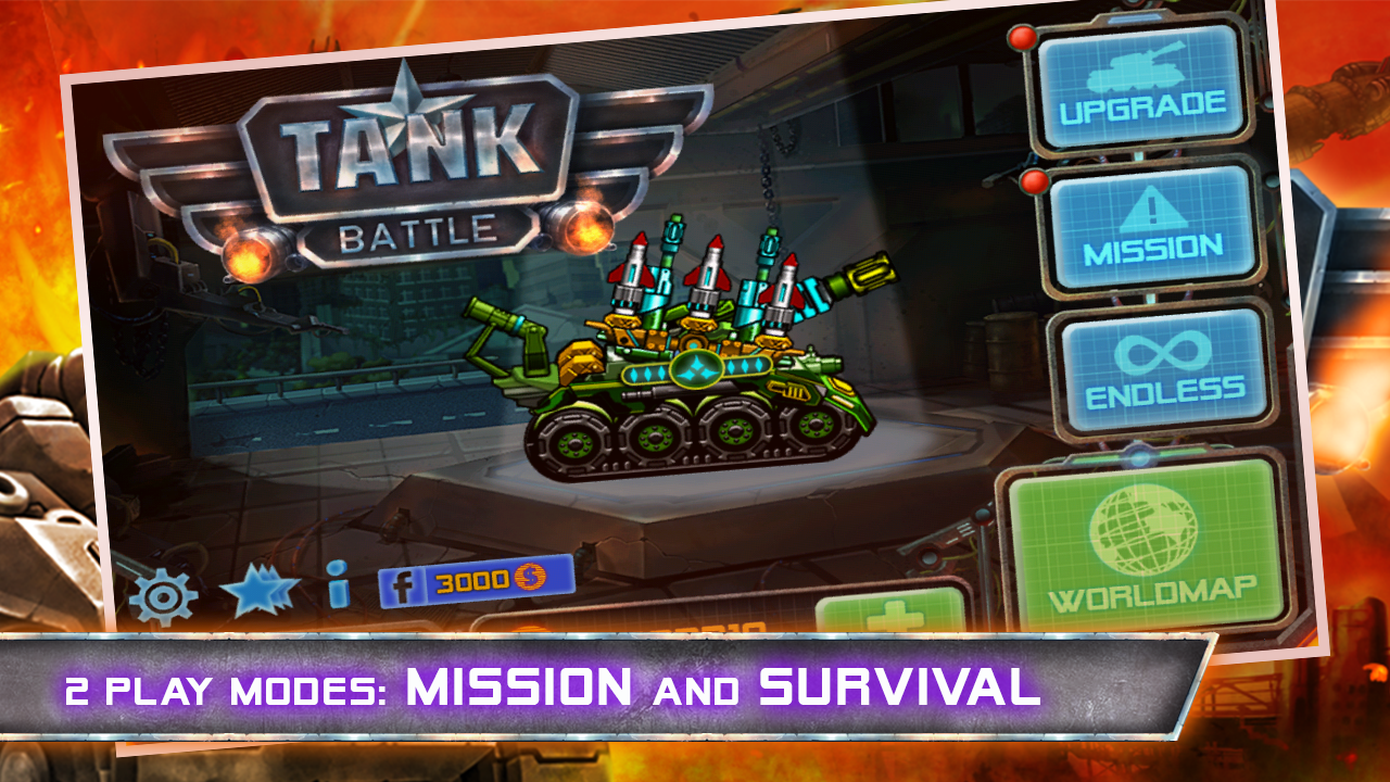 Tank Battle скачать бесплатно Аркады на Android из каталога RuStore от Ngo  Luyen