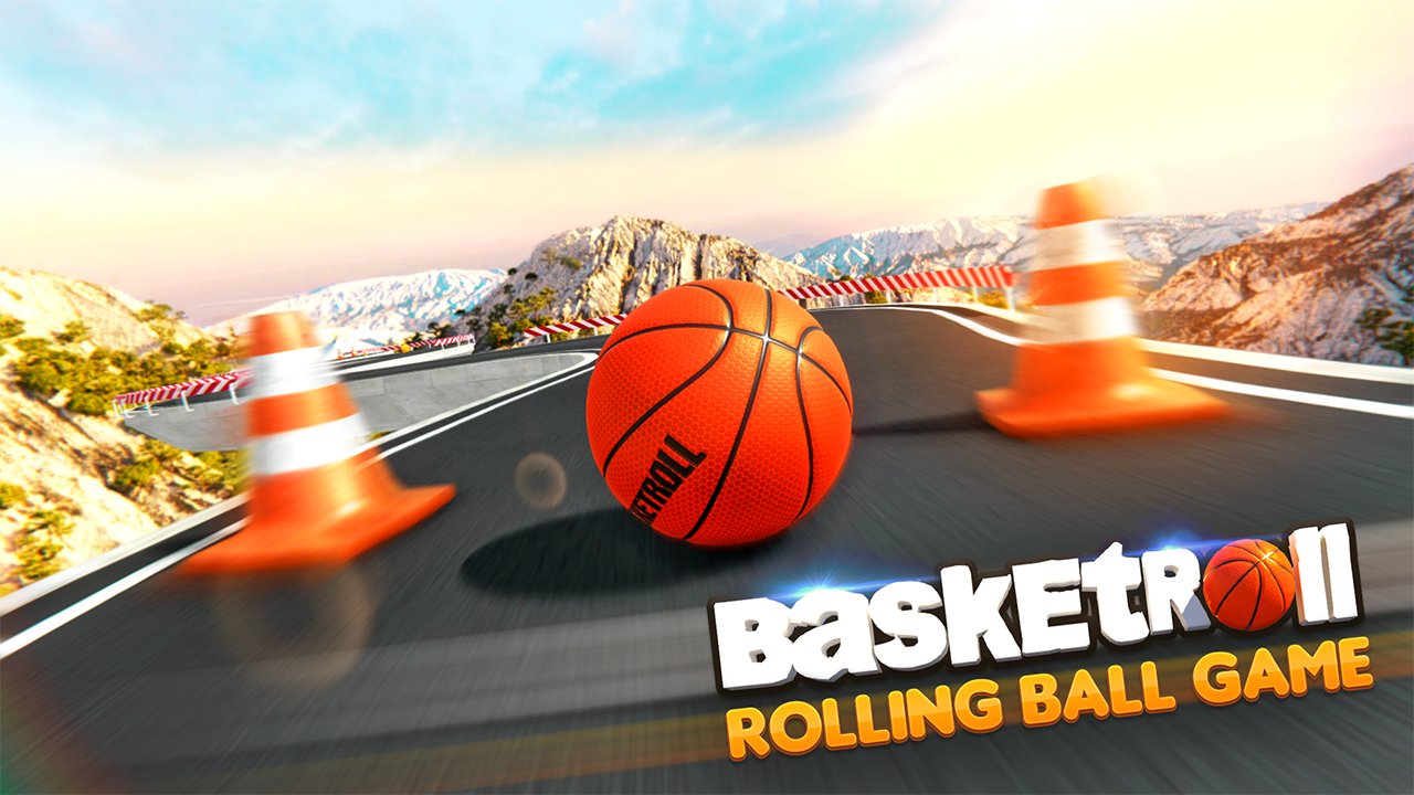 BasketRoll: Rolling Ball Game скачать бесплатно Аркады на Android из  каталога RuStore от Sergey Basko