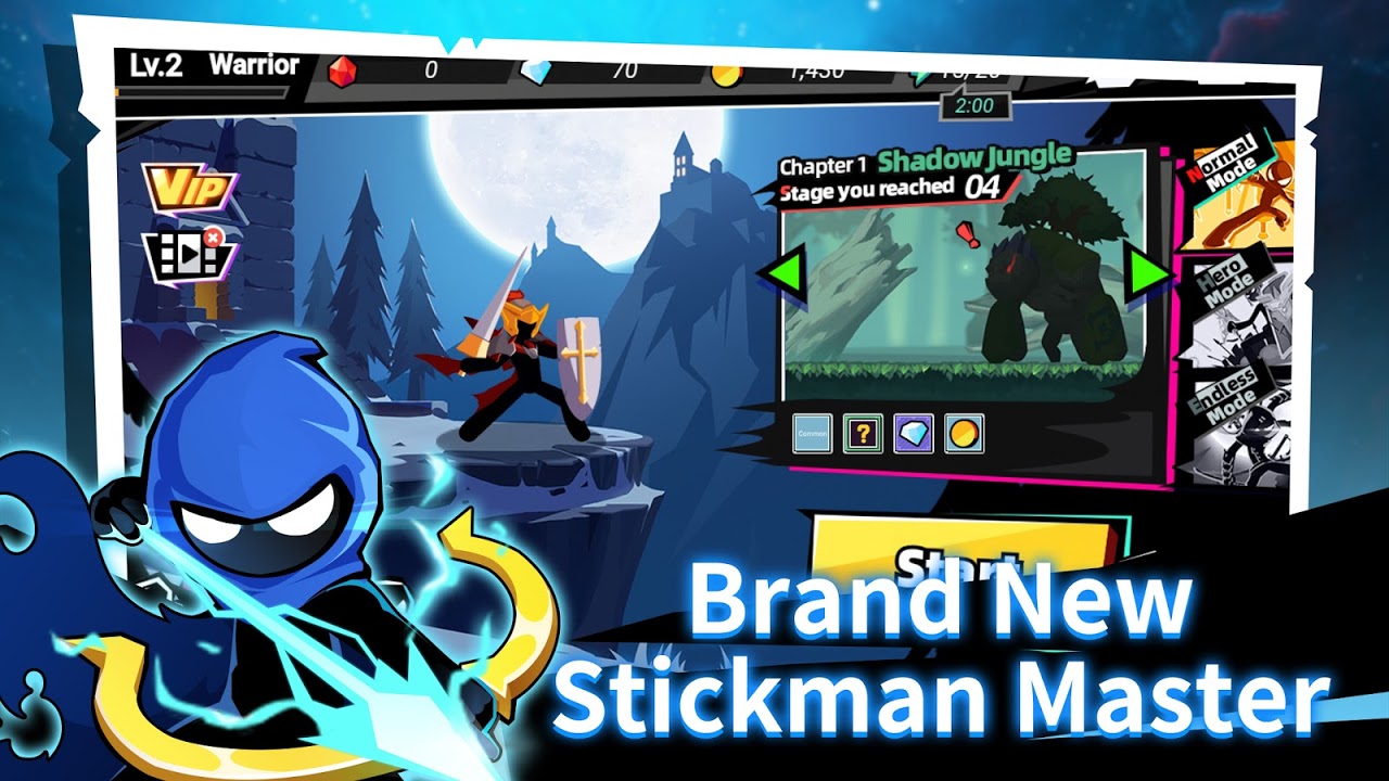 Stickman Master II: Dark Earldom скачать бесплатно Экшен на Android из  каталога RuStore от Loongcheer Game