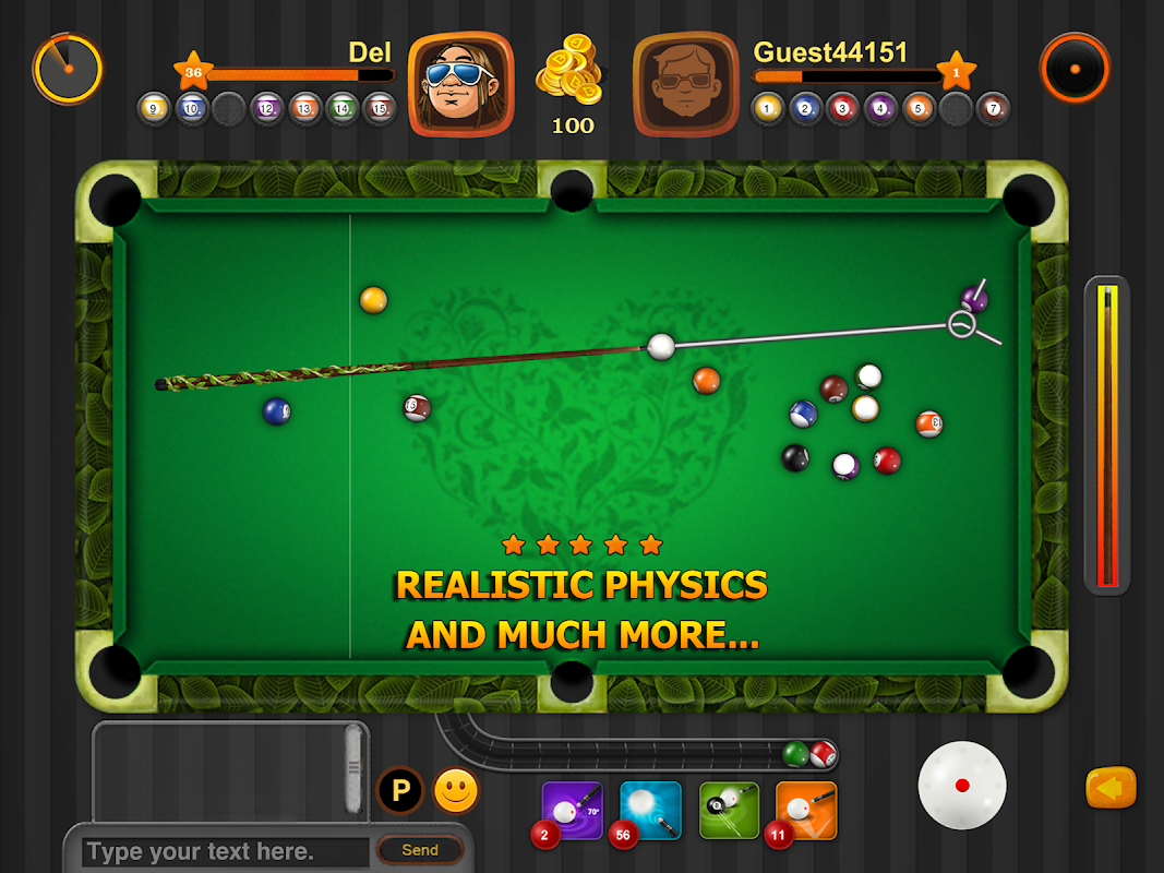 Billiards Pool Arena - Бильярд скачать бесплатно Симуляторы на Android из  каталога RuStore от LudumArt Studios